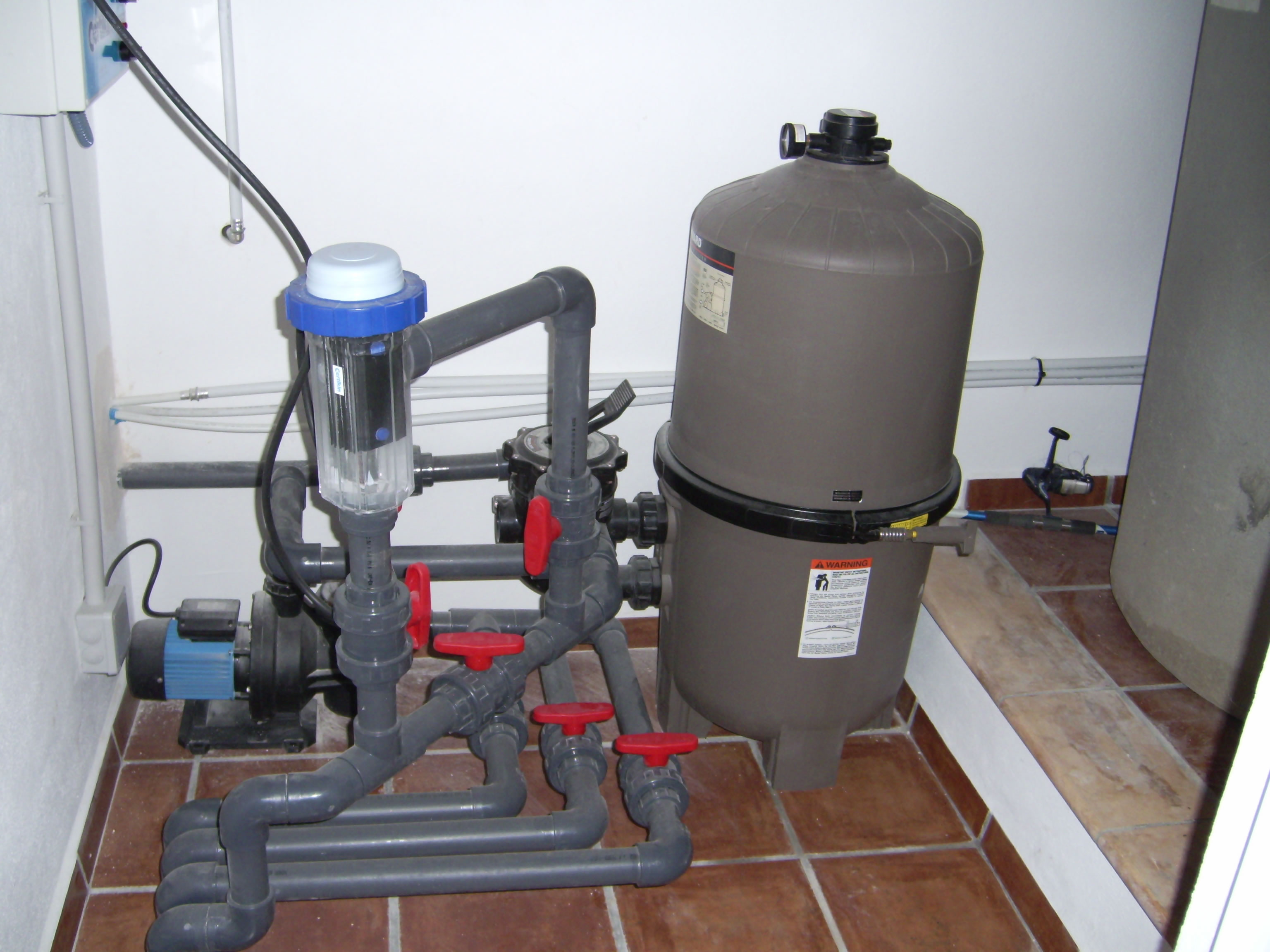 Montaje e instalación de depuradora piscinas